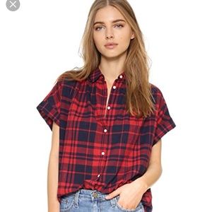 Madewell central plaid shirt